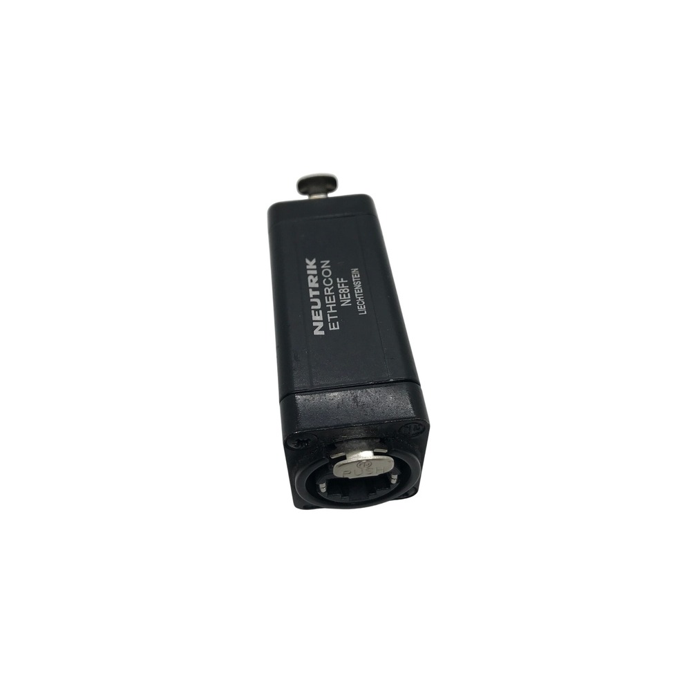 Neutrik NE8FF etherCON RJ45 Feedthrough Coupler Black Inline Adapter